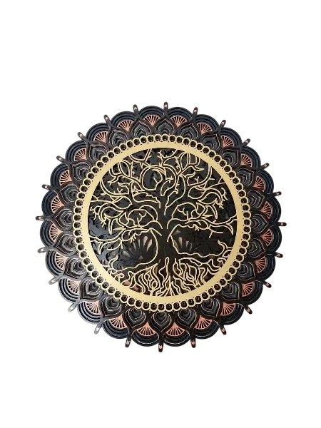 Mandala Árbol de la Vida de 4 capas